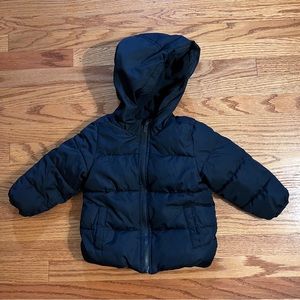 Old Navy Navy Blue Puffer Coat - 2T - Used